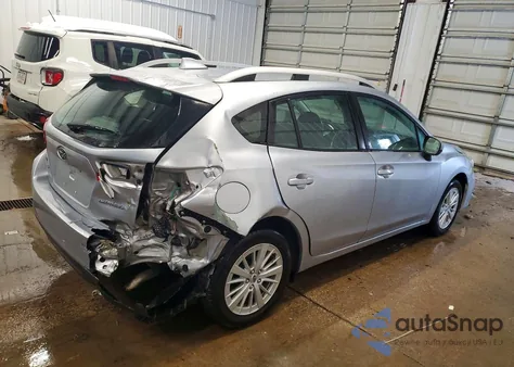 2018 Subaru Impreza Premium from USA, damaged, VIN 4S3GTAB69J3704212